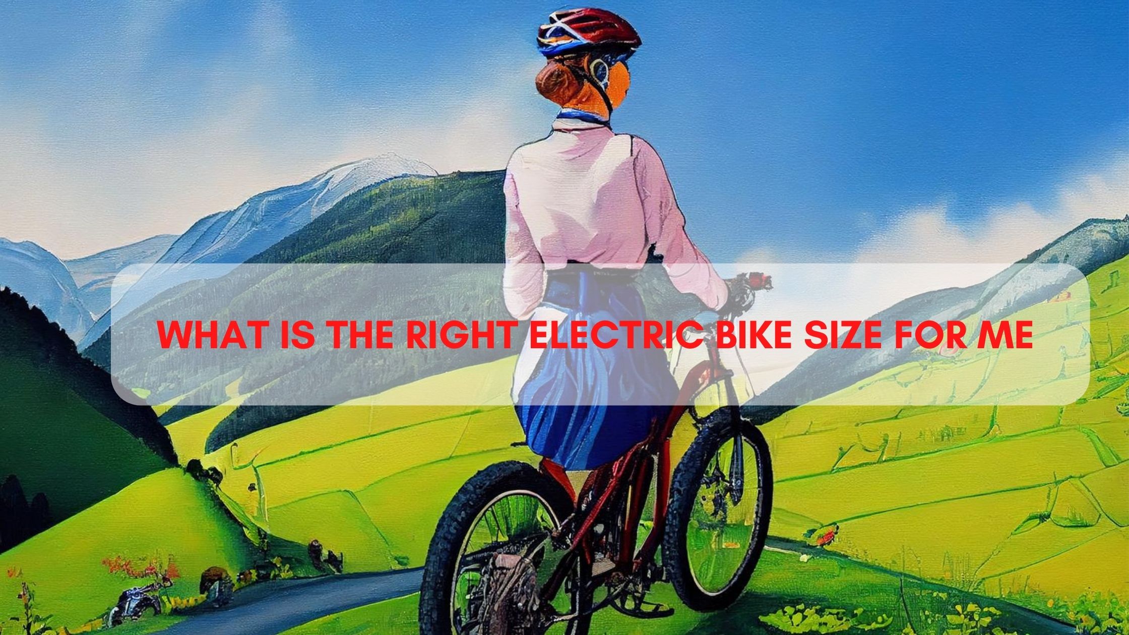 What Is The Right Electric Bike Size For Me